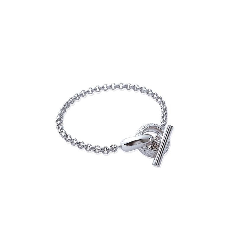 Bracelet cercle d'argent