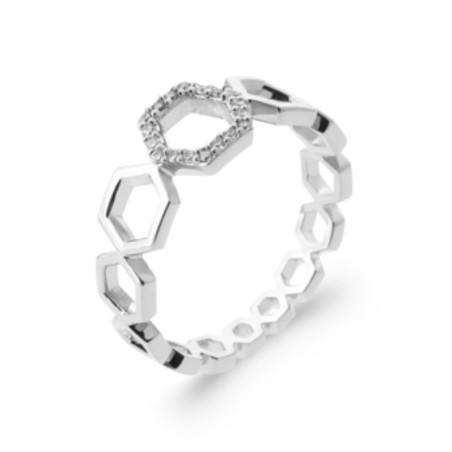 Bague élégance liée