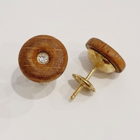 Boucle d'oreilles femme Touche du Bois